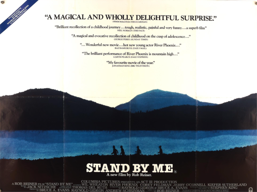 Stand By Me, British Quad, 1986