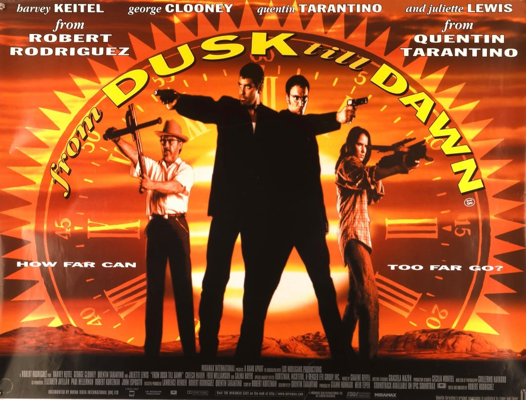 From Dusk Till Dawn, UK Quad, 1996 (SOLD)