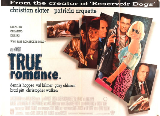 True Romance, UK Quad, 1993